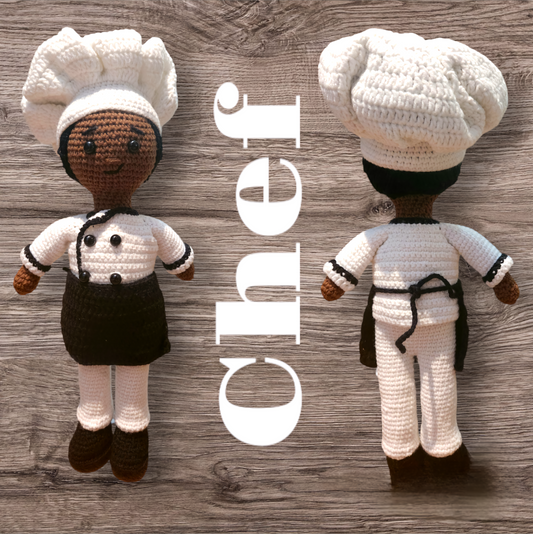 Culinary Adventure Awaits: Premium Handcrafted Chef Dolls - Order Now!