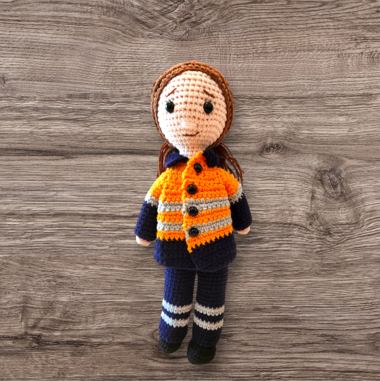 Customisable Miner/FIFO/Tradie Mummy/Daddy Dolls: Order Now!